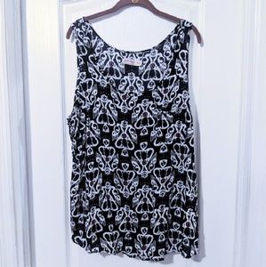 Tribal print Plus Size Tank
